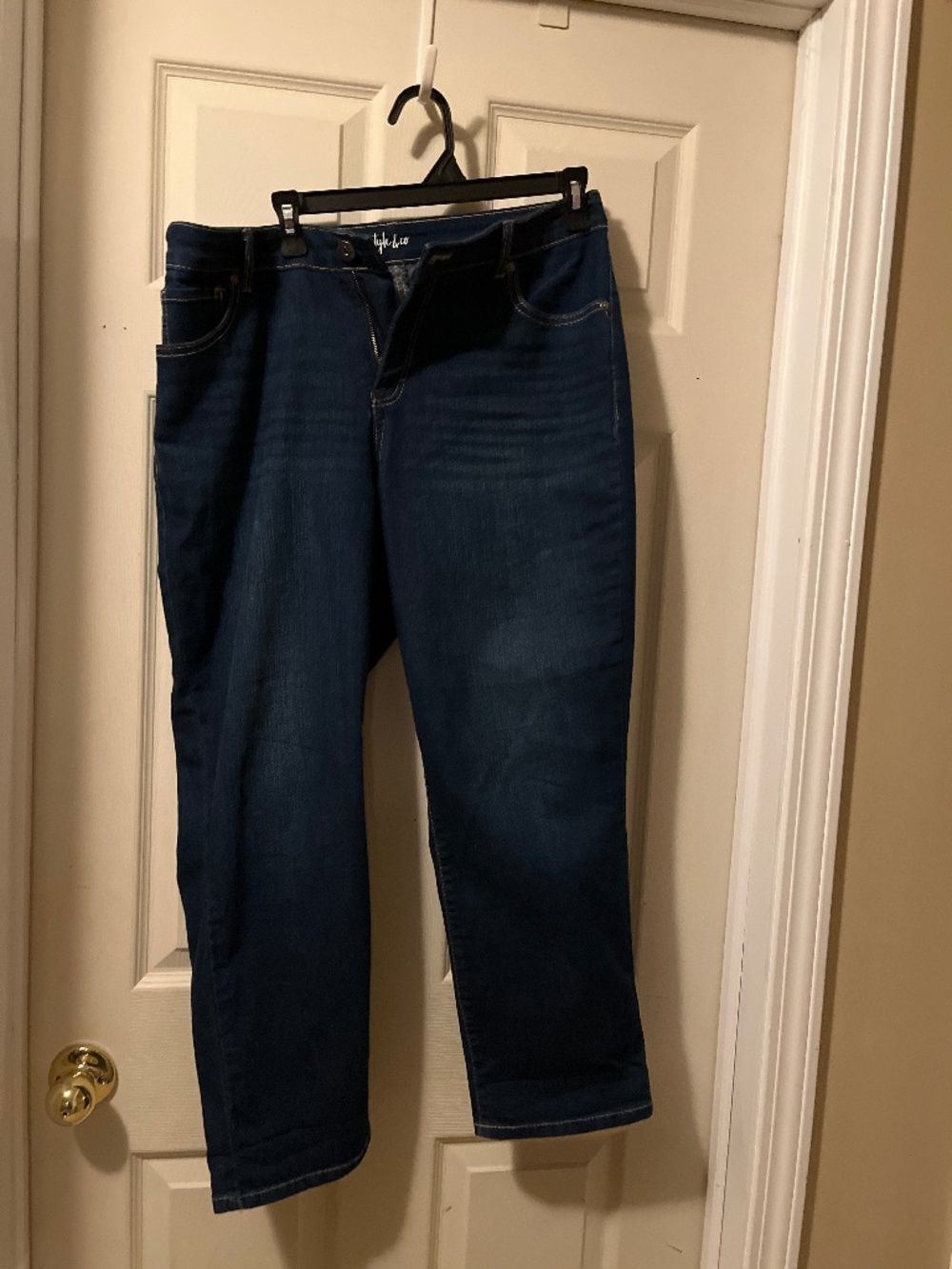 Capri blue jeans